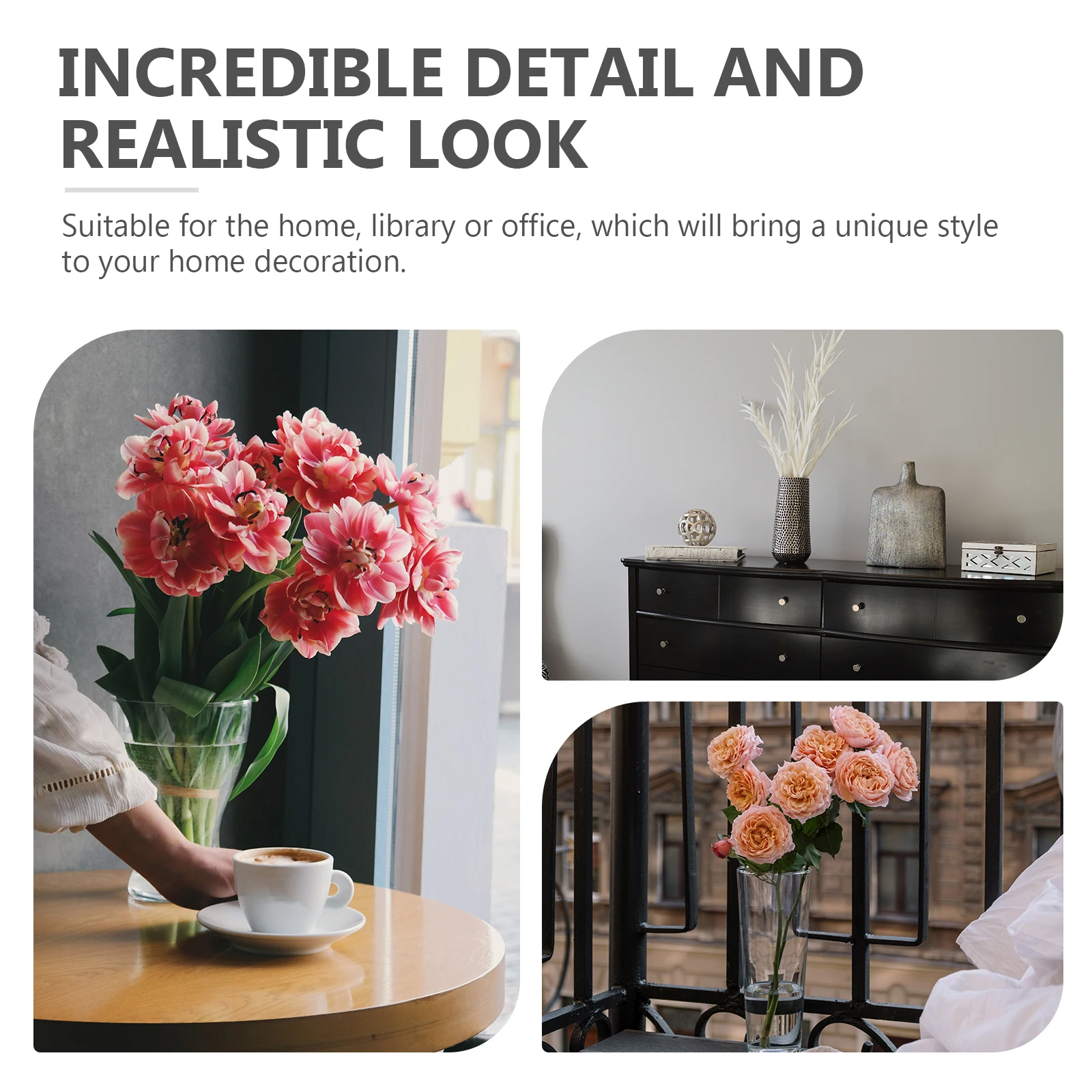 

2Pcs Artificial Lotus Decoration Lifelike Simulated Lotus Home Library Office Decor Fake Plant Plant Decor Photo Props