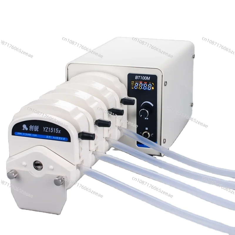 BT100M//4*YZ1515x Standard type stainless steel material 4 Channels 100rpm Lab Scale Test Peristaltic Pump