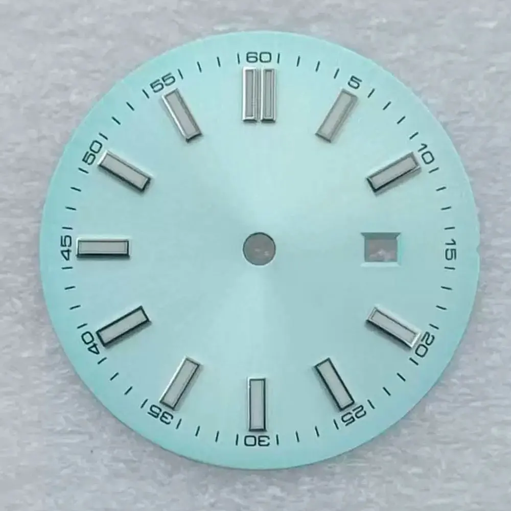 Customizable logo 24.5mm women's dial C3 Luminous suitable for NH05 automatic movement replacement Datejust watch