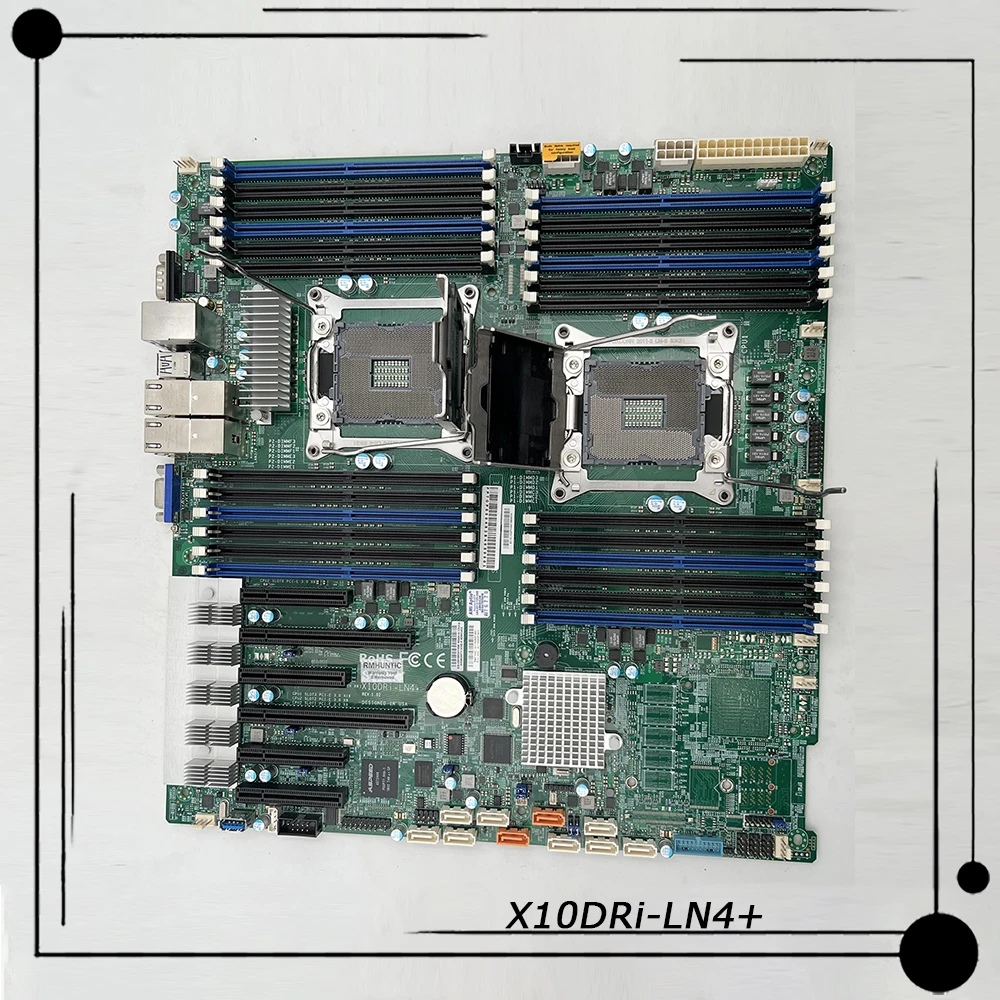 

X10DRi-LN4+ For Supermicro Two-way Server EE-ATX Motherboard LGA 2011 C612 E5-2600 v3/v4 Family DDR4 Perfect Tested