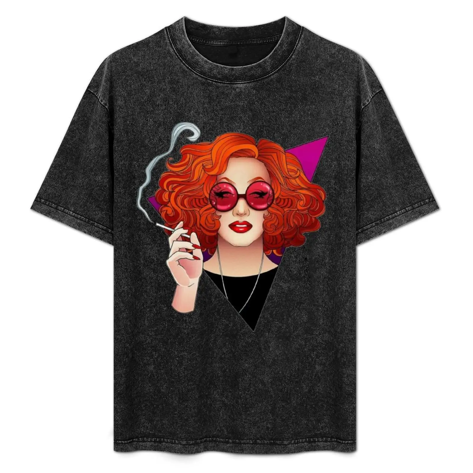 

Jinkx monsoon art cute T-Shirt Everyday Wear Basic Short Sleeve Top