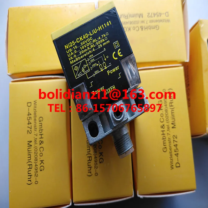 Original sensor   BI15-CK40-LIU-H1141 NI25-CK40-LIU-H1141  One year warranty In stock