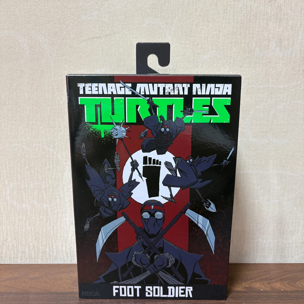 

NECA Teenage Mutant Ninja Turtles - Ultimate Foot Soldier, 7-дюймовая фигурка-модель, набор для сборки (гараж-кит)