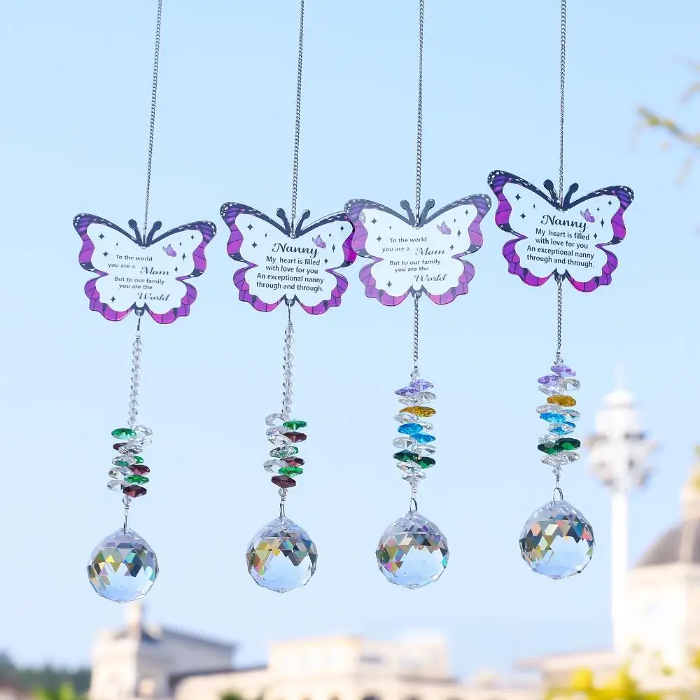 

Mom Sister Birthday Gift, Gifts for Sisters Crystal Suncatcher, Mother's Day Birthday Christmas Gift Butterfly Sun Catchers