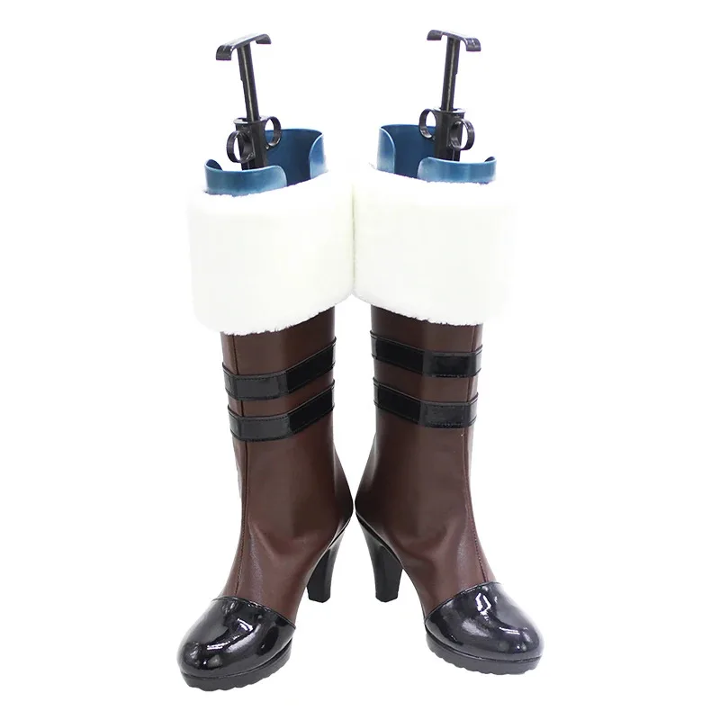 جديد أنيمي Vtuber Hololive Yukihana Lamy تأثيري أحذية أحذية هالوين اكسسوارات مخصص #3