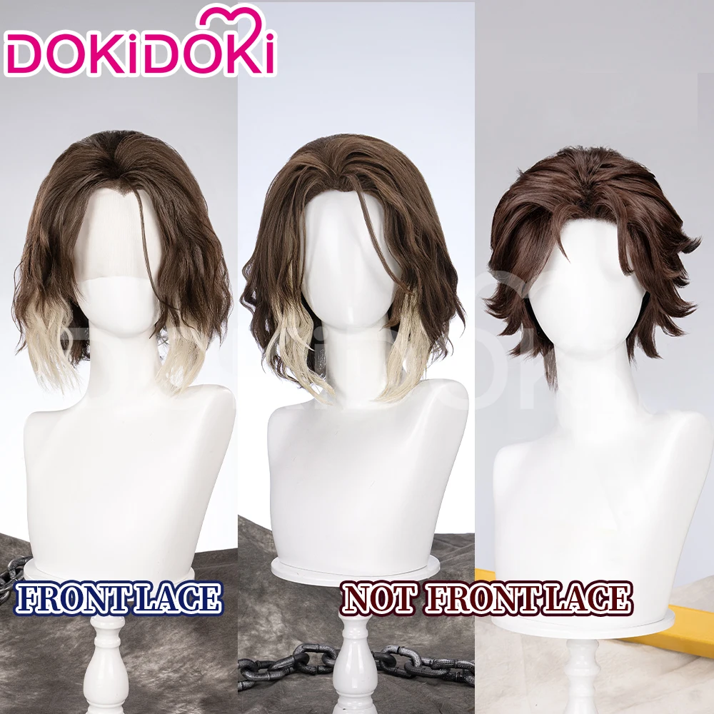 Viktor Jaycee Maddiee Nolenn Cosplay Wig Game Cosplay DokiDoki LOL Men Cosplay Short Hair Viktor Jaycee Cosplay Free Cap Wig