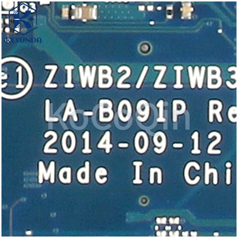 Imagem -05 - Placa-mãe do Portátil para Lenovo B4080 Notebook La-b091p 3558u 3805u I34030u I35020u I5-5200u Gpu 2g 5b20k06819 Testado