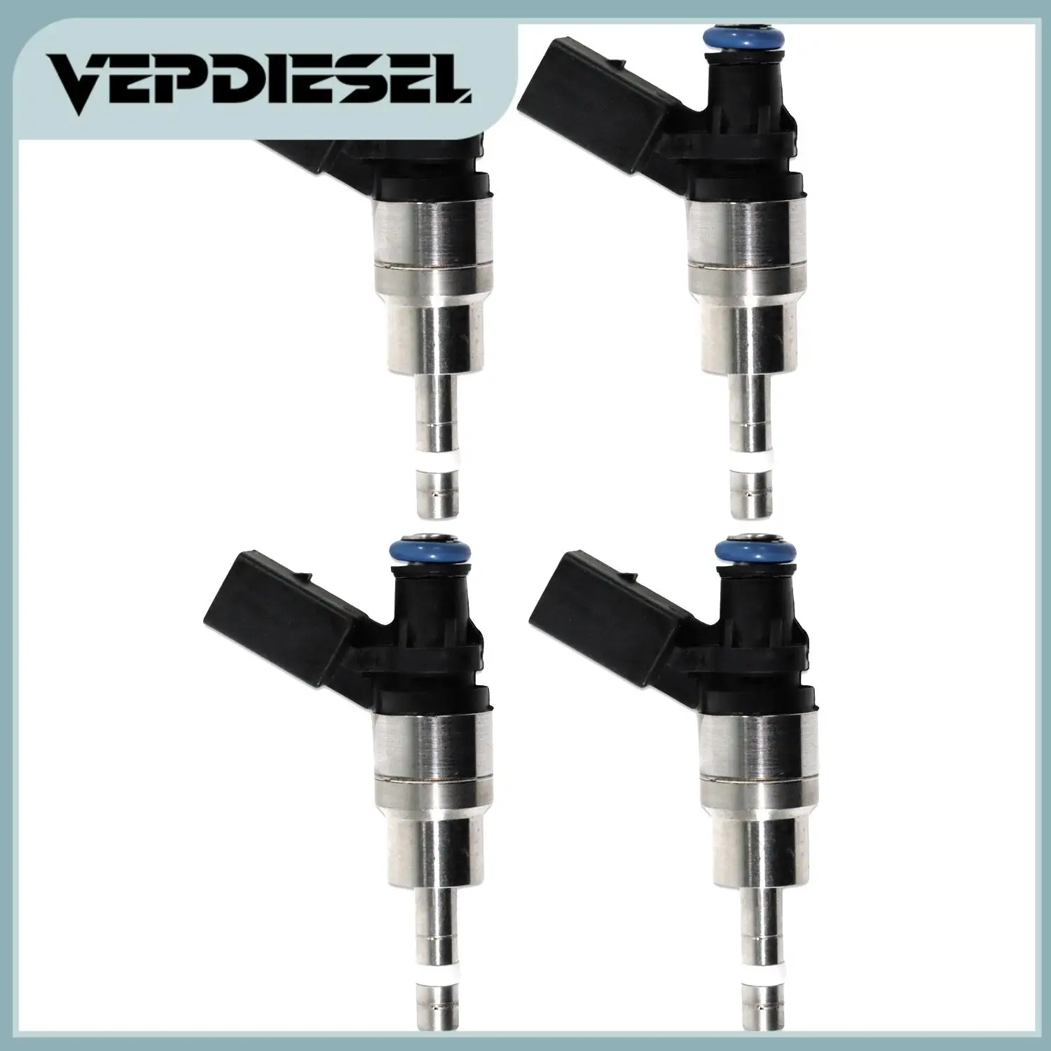 

​4 PCS Fuel Injectors 06F906036A 06F906036G 0261500020 0261500021 06D998907 For 2005-2009 Audi A3 4 TT VW GTI Jetta 2.0L I4
