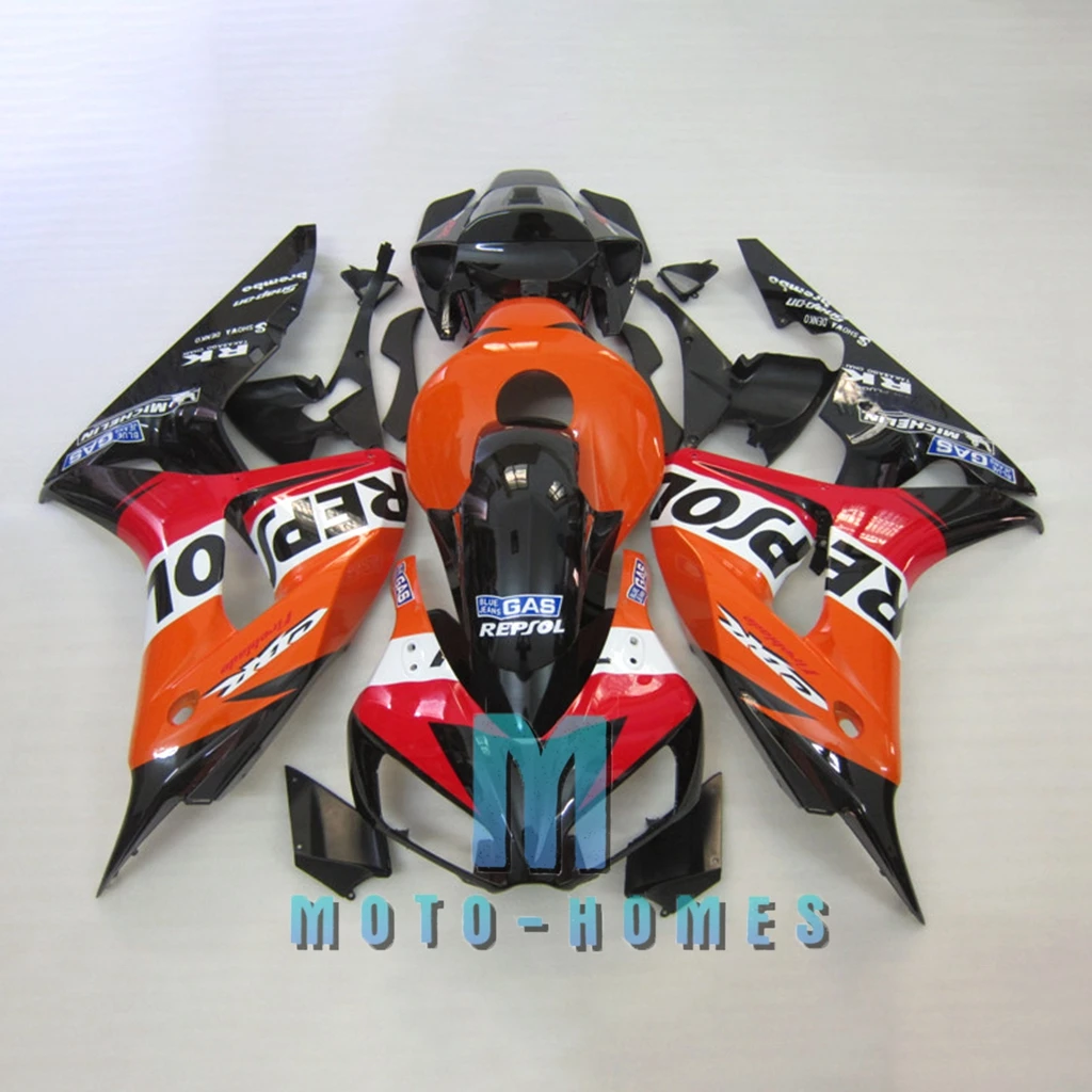 Prime Full Fairing Kit for CBR1000RR CBR 1000RR 06 07 2006 2007 Motorcycle Injection Molding Rebuilding Bike Black Repsol image 3