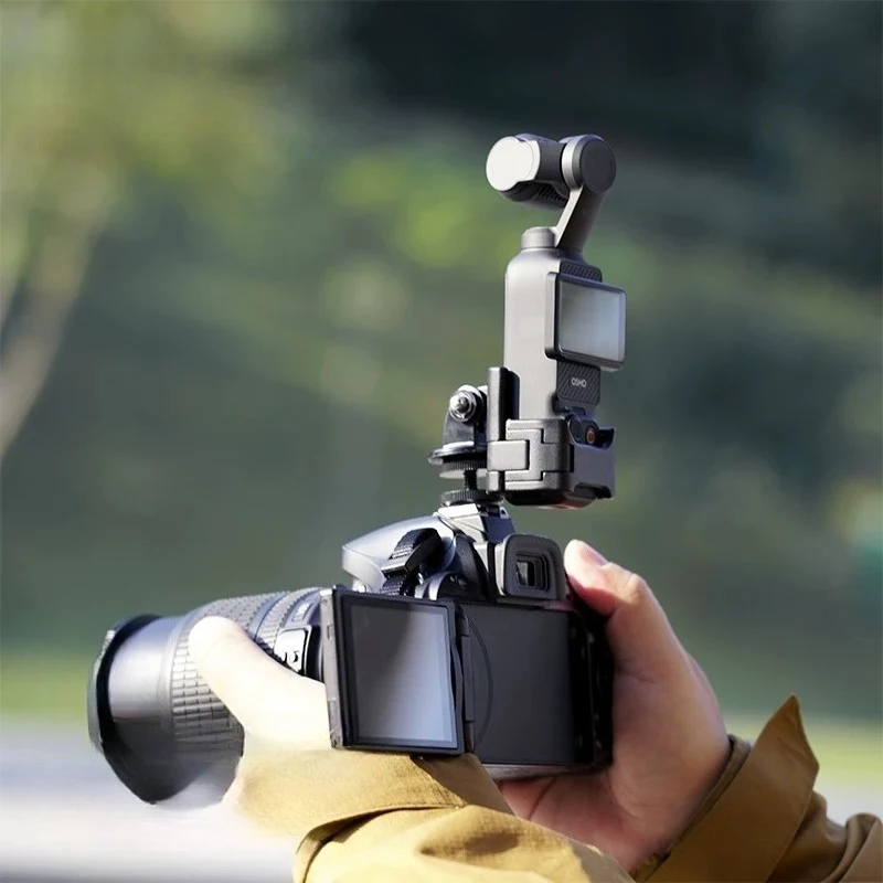 For DJI Osmo Pocket 4/3 Hot Shoe Cold Shoe Fixed Bracket Base Accessories