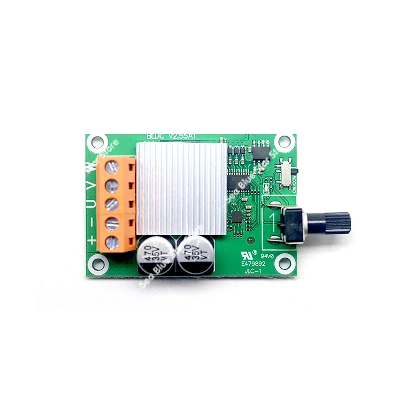 Motor Drive Control Board 6V12V24V High Power Brushless Fan Motor Governor 200W DC Brushless