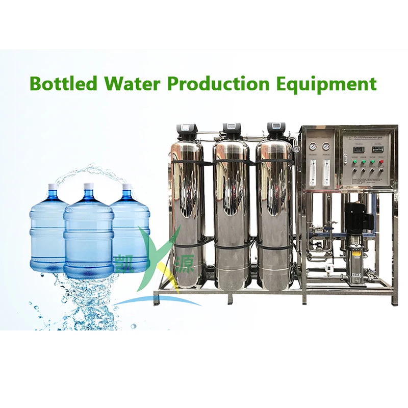 500LPH RO Water Purification System Borehole Water Treatment Equipment for Potable Water Production