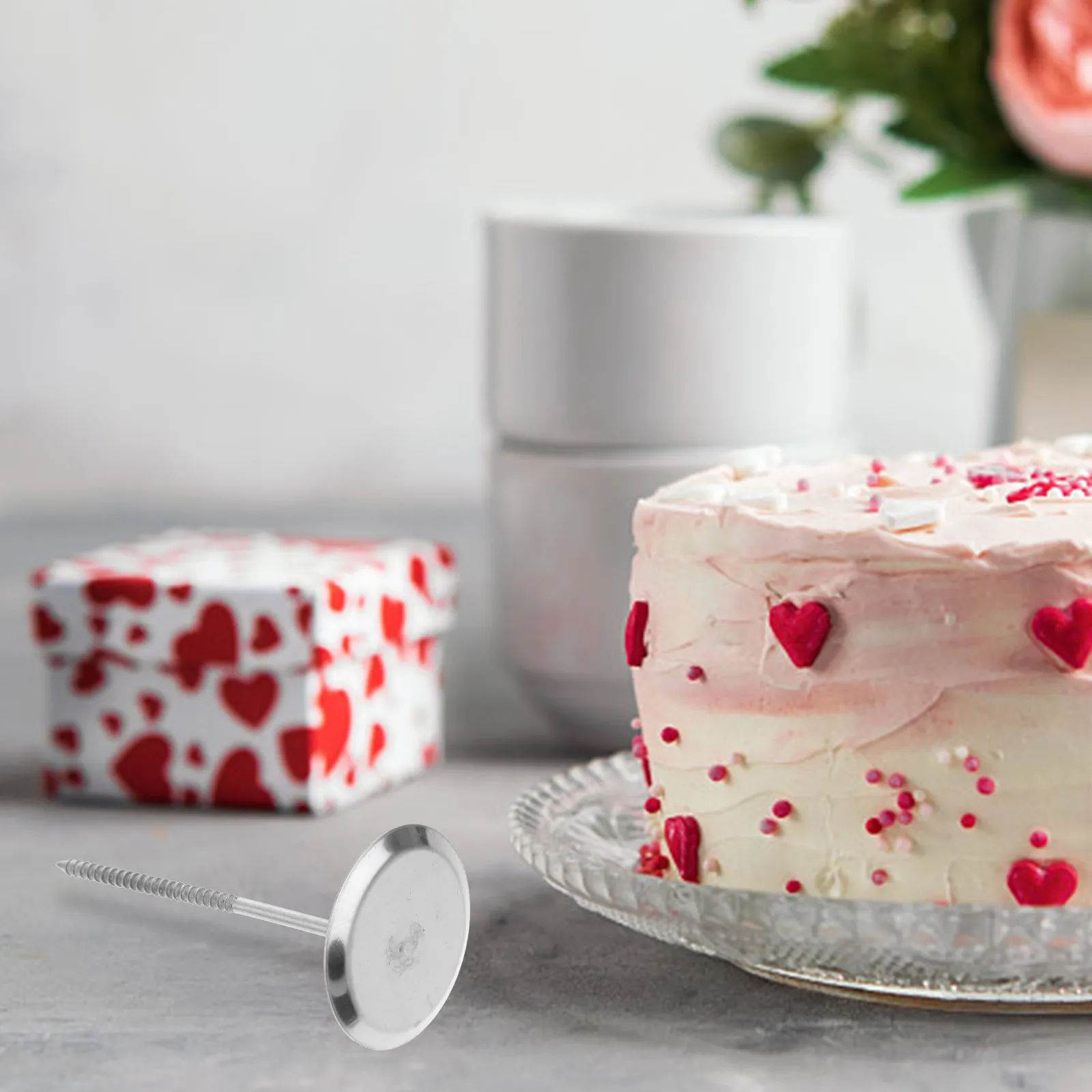 4Pcs Flower Nail To…