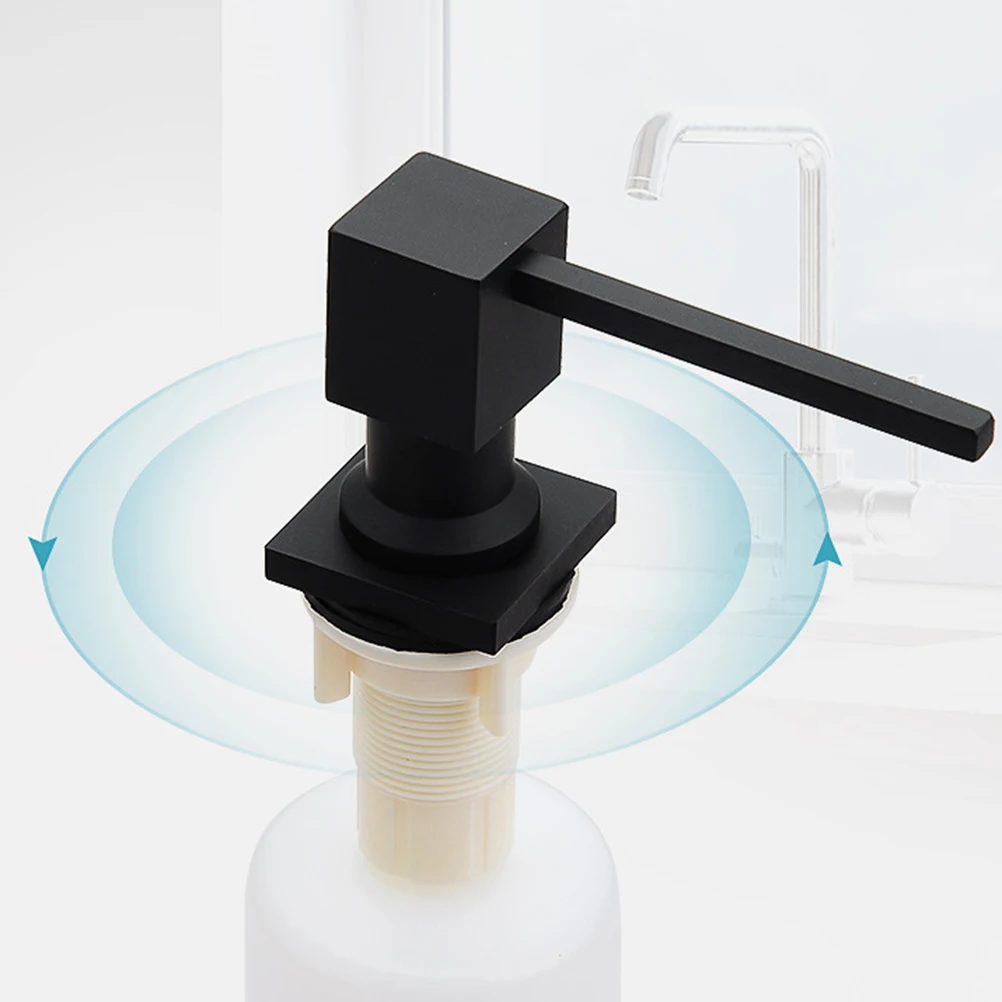 

1Pc High Quality Copper Nozzle Soap Dispenser Hand Sanitizer Bottle Refillable Lotion Pump for Home Kitchen Bathroom