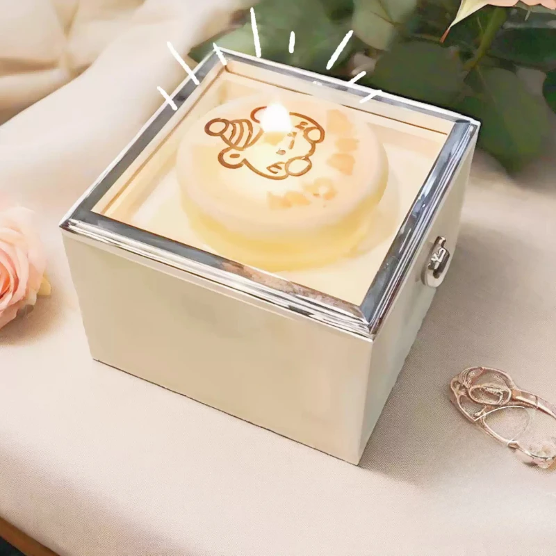 

Portable Ring Storage Box Reversible Rings Container Birthday Rings Box for Men and Women Valentines Gifts Decorations Boxes