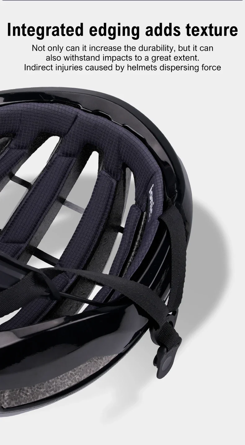 LUMDEER Ultraleichter Fahrradhelm, verstellbarer Sommer-Rennradhelm, atmungsaktiver Kopfschutz für Outdoor-Sportarten und Radfahren – Detail 3
