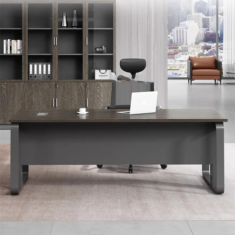 Wooden Multifunctional Office Desk Modern Computer Gaming Office Desk Standing Bedroom Luxury Mesas Escritorio Home Furniture