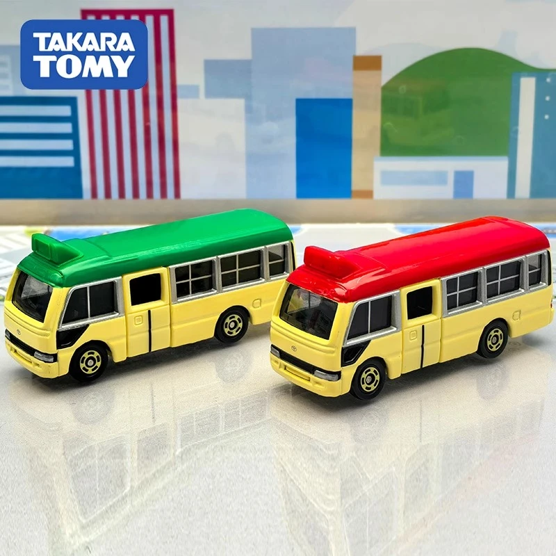 

TAKARA TOMY Hong Kong Mini Bus BUS Alloy Diecast Miniature Simulation Car Models Adult Ornaments Boys Toys Children's Gifts