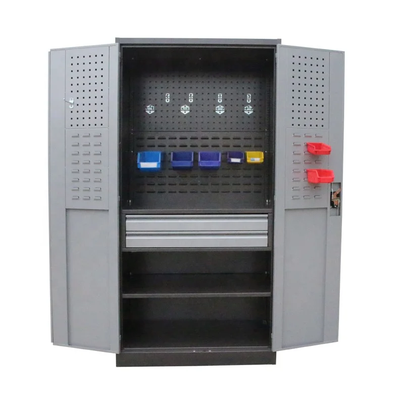 Workshop Equipment Heavy Duty Lockable Tool Cabinet Metal Garage Locker