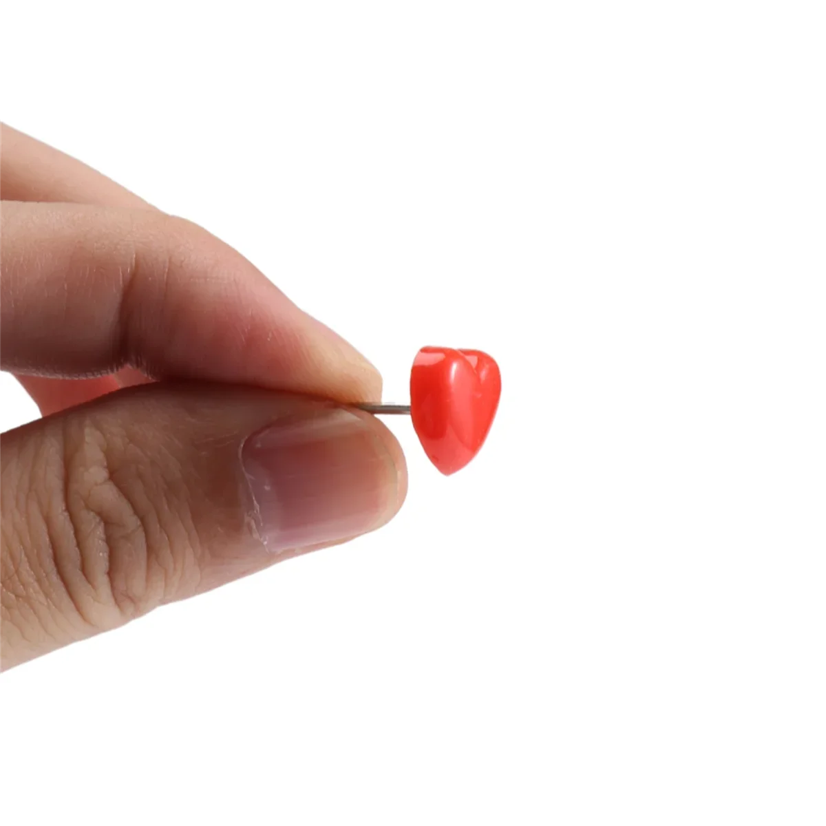 

50 PCS Heart Push Pins, Red Bulletin Boards Thumb Tacks, Pink Cute Wall Tacks Decorative for Cork Board Home and Office HOT