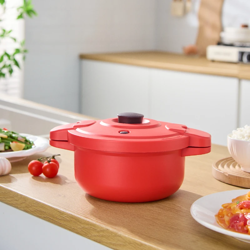 2.1 liter microwave oven special pressure cooker microwave oven vegetable cooker soup micro vegetable container