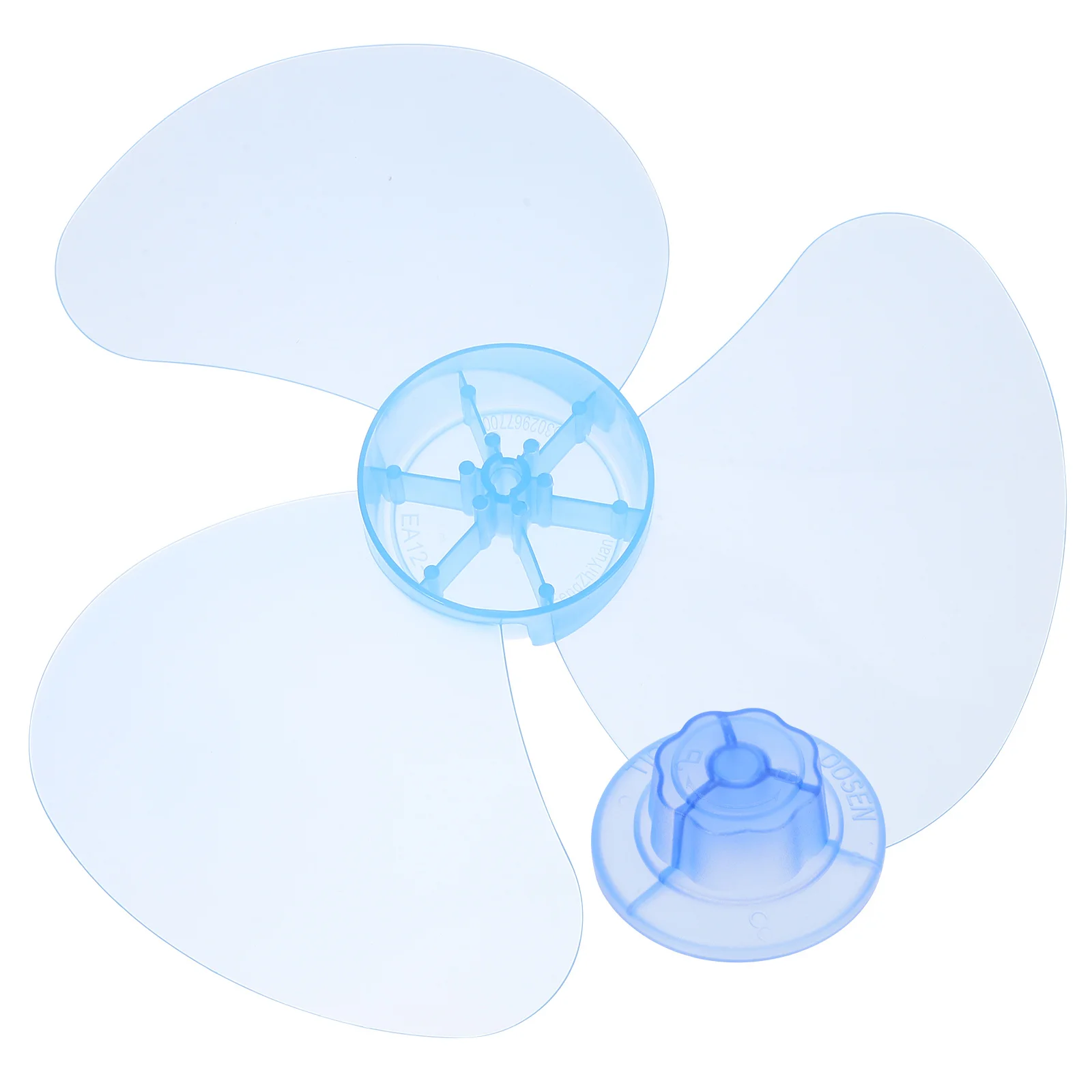 

Replacement 12 Inch Electric Fan Blades Plastic Transparent 3-Leaf Accessory Low Noise Table Fan Blade Parts