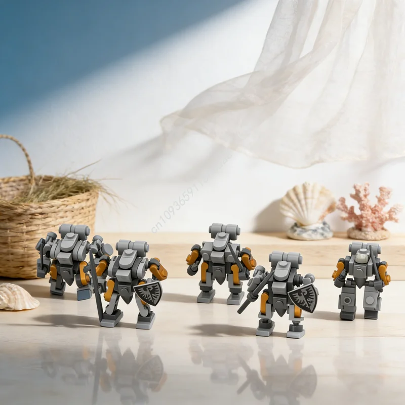 

Набор конструктора MOC Tech Knights Battle Mechs, 165 деталей, модель замка, игрушка, рождественский подарок, развивающий конструктор, DIY, образовательный