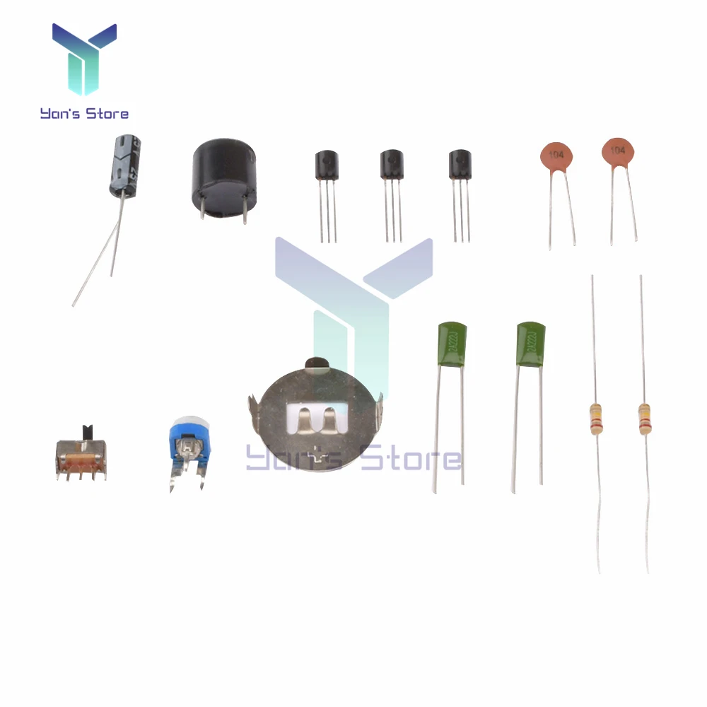 Simple Metal Detector DIY Kit Buzzer Electronic Production kit Teaching Spare Parts Technology Training Welding Metal Detection