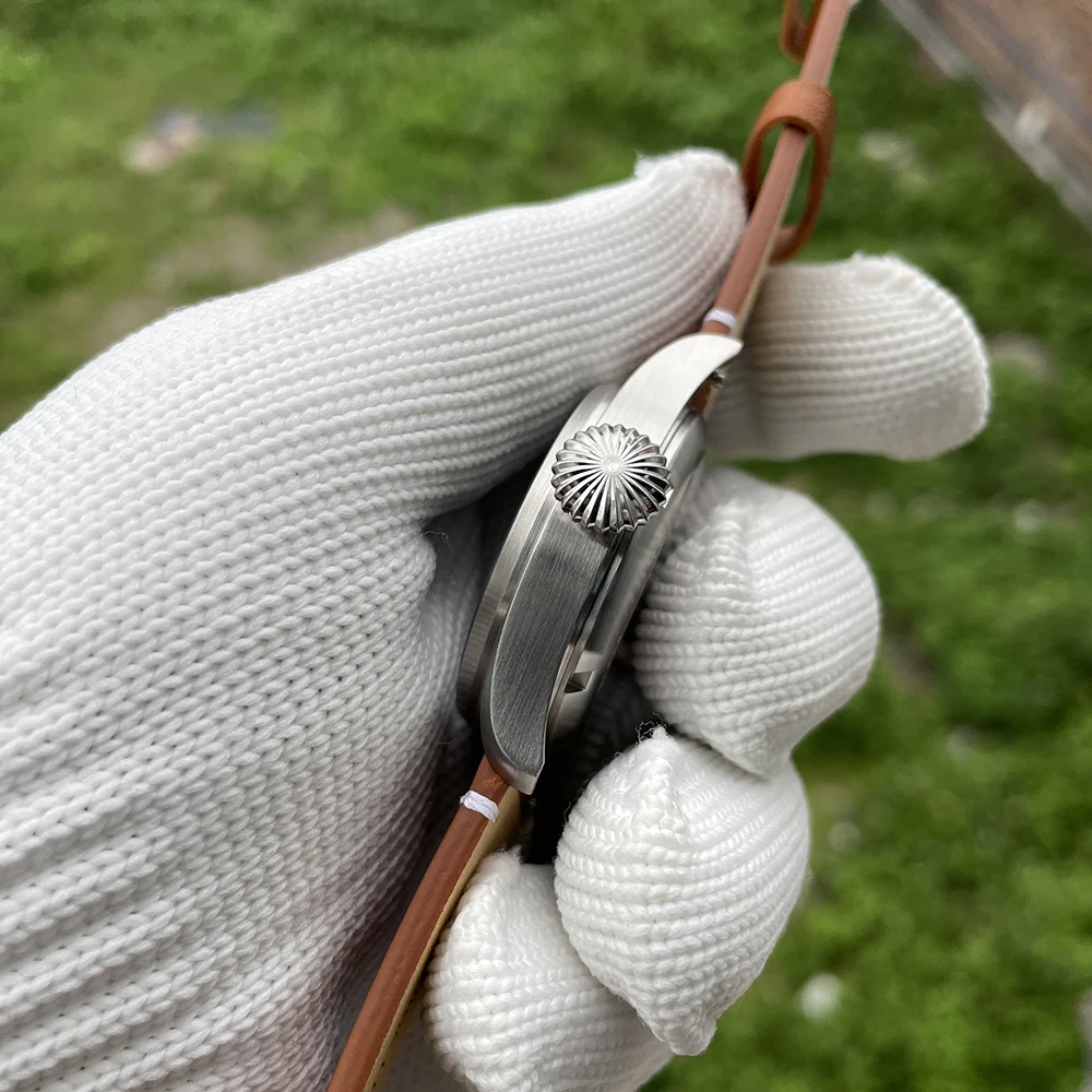 STEELFLIER Offizielle SF740V New Quartz Pilot Series Swiss C3 Luminous 200M Waterproof VH31 Movement Herrenmode Business Watch – Detail 13