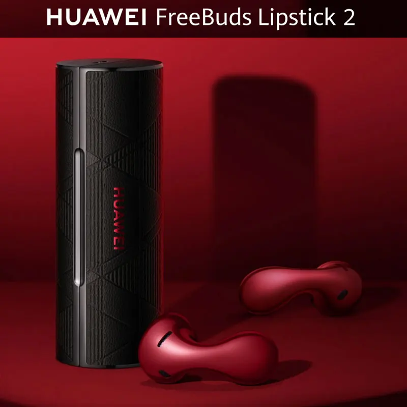 HUAWEI FreeBuds Lipstick 2 Adaptive Active Noise Cancellation Call Noise Cancellation Supports IP54