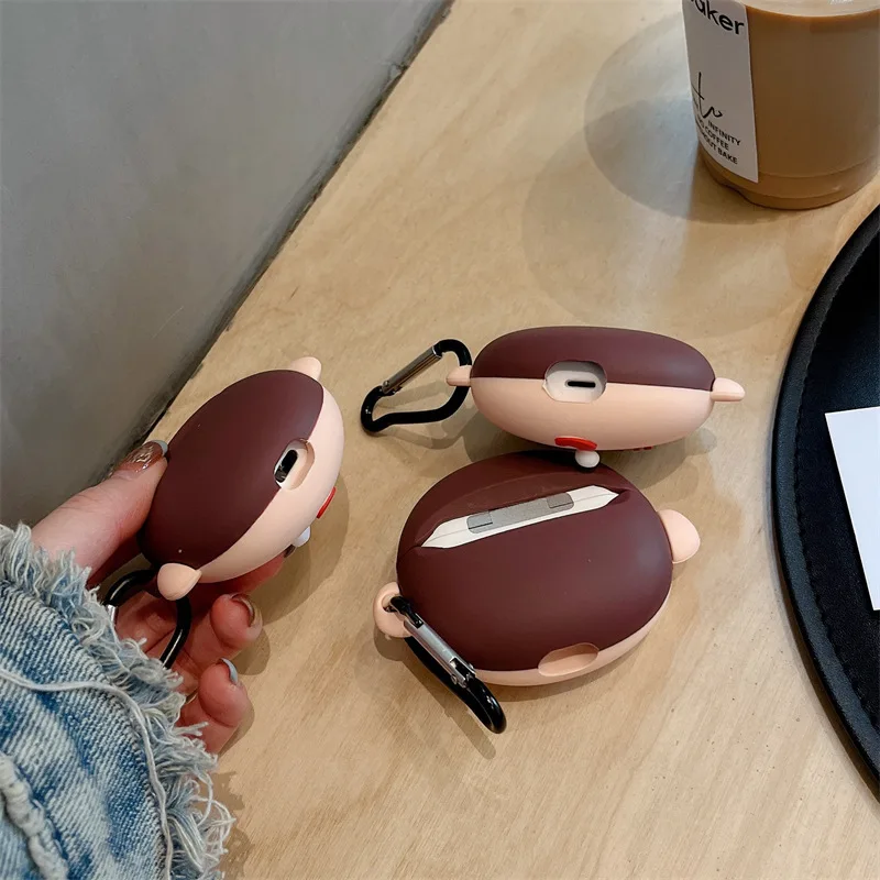 Cute 3D Cartoon Snot Boy For Airpods Pro 2 Case,Soft Bluetooth Protective Earphone Cover For Airpods Pro Case For Boys Men