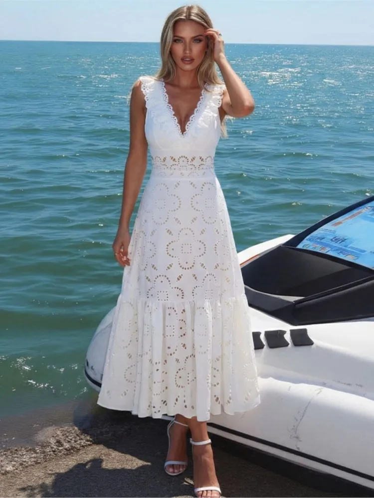 Retro Bikini Printed Fashion Two Piece Swimsuit And Cover Up With Skirt Tight Women's Bandage Summer Beach Luxury Elegant