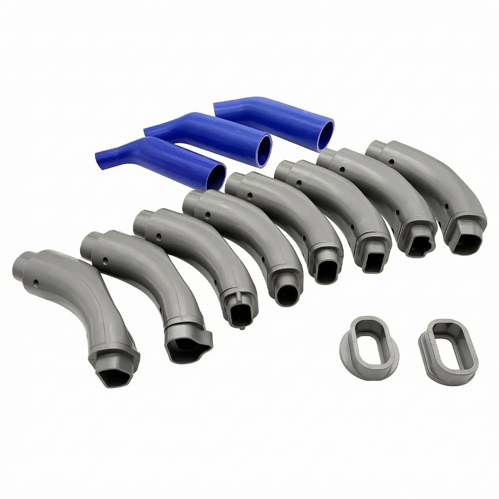 Car Engine Valve Cleaner ZK360 Curved Tubular Adapter for Walnut Blasting Carbon Removal System
