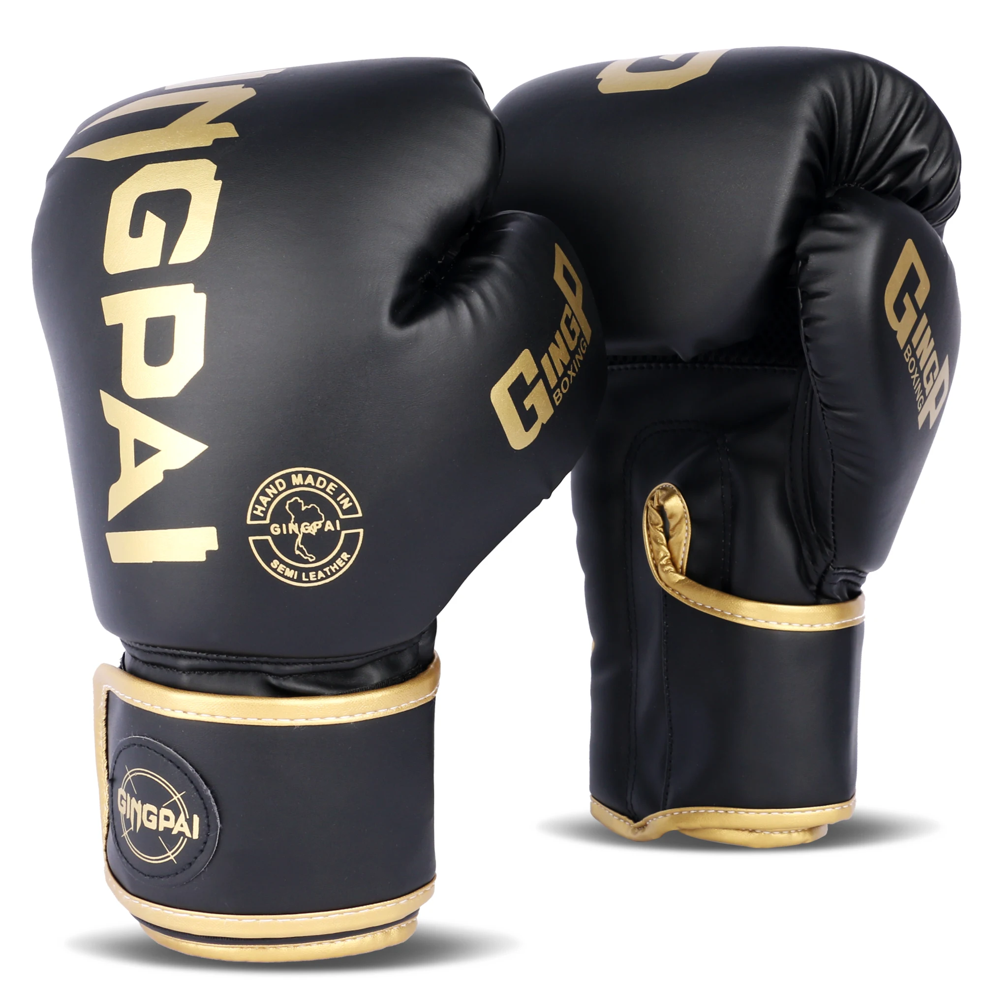 8,10,12,14 OZ Adult Kick Boxing Gloves PU Karate MuayThai Guantes De Boxeo Free Fight MMA Sanda Training Equipment For Men Women