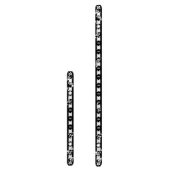 WS2812B-RGB Light Bar RGB Strip for Voron 0.1/0.2/2.4 3D Printer LED Strips