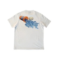 Summer Trendy Brand Syna Short-sleeved Cotton Print T-shirt Casual European American Hip Hop Streetwear Men Women Graphic Tee