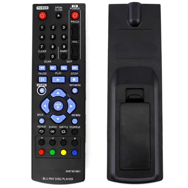 AKB73615801 Remote Control Replace For Blu-Ray Disc DVD Player BD220 BD630 BP125 BP125N BP200 BP220 BP220N BP320N BP325 BP320
