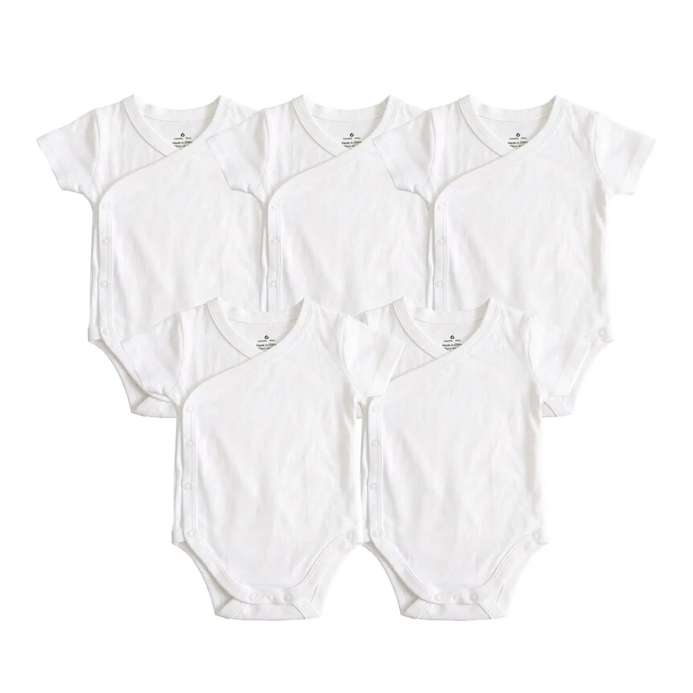 

5PCS New Unisex Baby Romper Baby Girl Clothing New Fashion Romper Spring Cotton White Infant Baby Girls Jumpsuit Infant Clothing