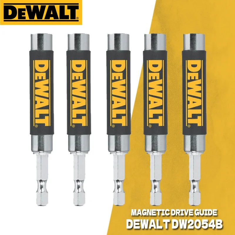 DEWALT DW2054 Magnetic Drive Guide Drill Bit Hex Shank 1/4in Electric Screwdriver Compact Guide Sleeve Power Tool Accessories