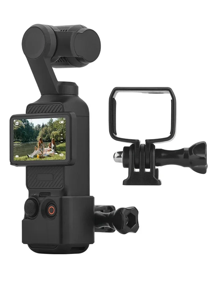 AliExpress BRDRC Pocket 4 Frame Adapter Expansion Mount Selfie Stick Backpack Clip Bicycle Holder for DJI Pocket 3 Handheld Gimbal Camera