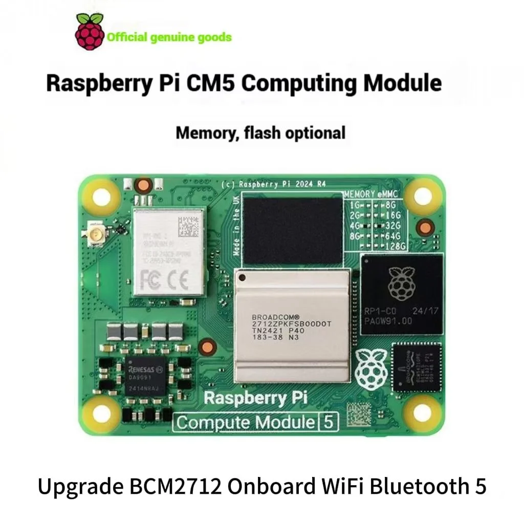 Compute Module 5 Raspberry Pi Compute Module 5 CM5 RAM 8GB 16GB Broadcom BCM2712