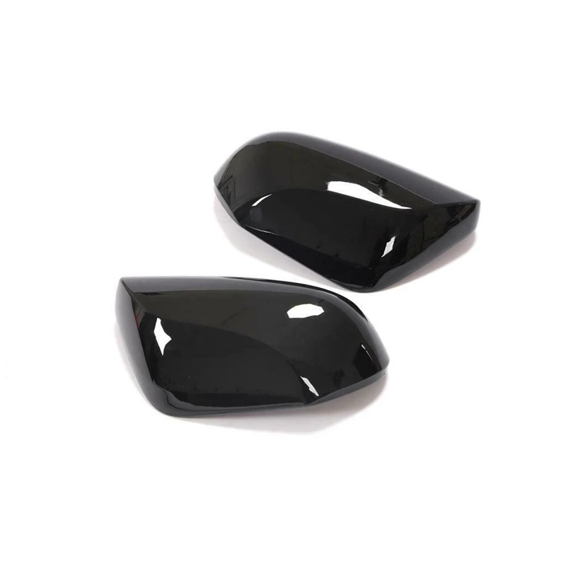 Replacement Rearview Side Mirror Covers Cap for Toyota Camry 2018 2019 2020 2021 Carbon Fiber Gloss Black Car Side Mirror Cover
