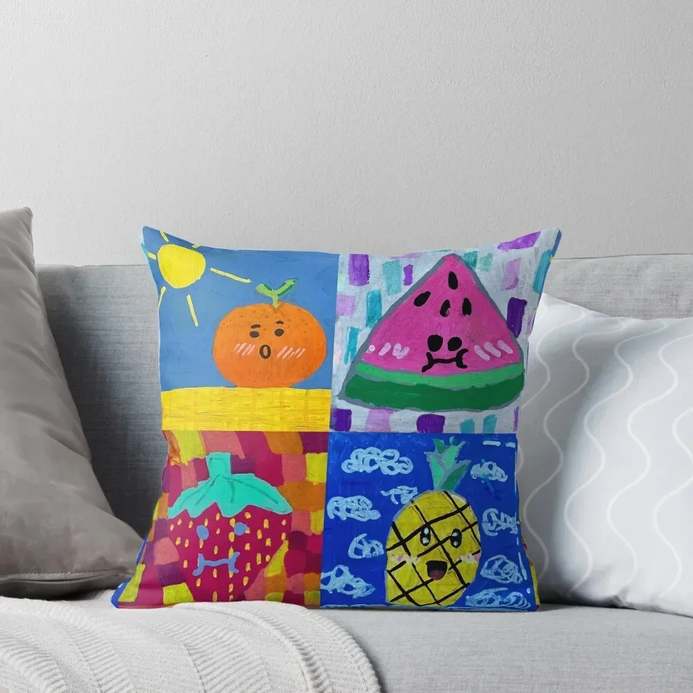 

Orange Watermelon Strawberry Pineapple Throw Pillow Cushions For Sofa luxury home accessories Sofa Decorative Covers pillow