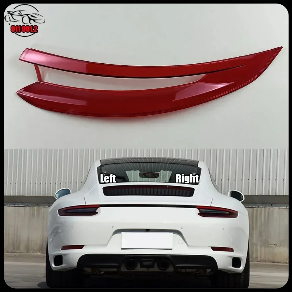 

For Porsche 911 991.2 Front Headlight Cover Shell Headlamps Lampshade Lens Glass Replace Original Lampshade Plexiglass