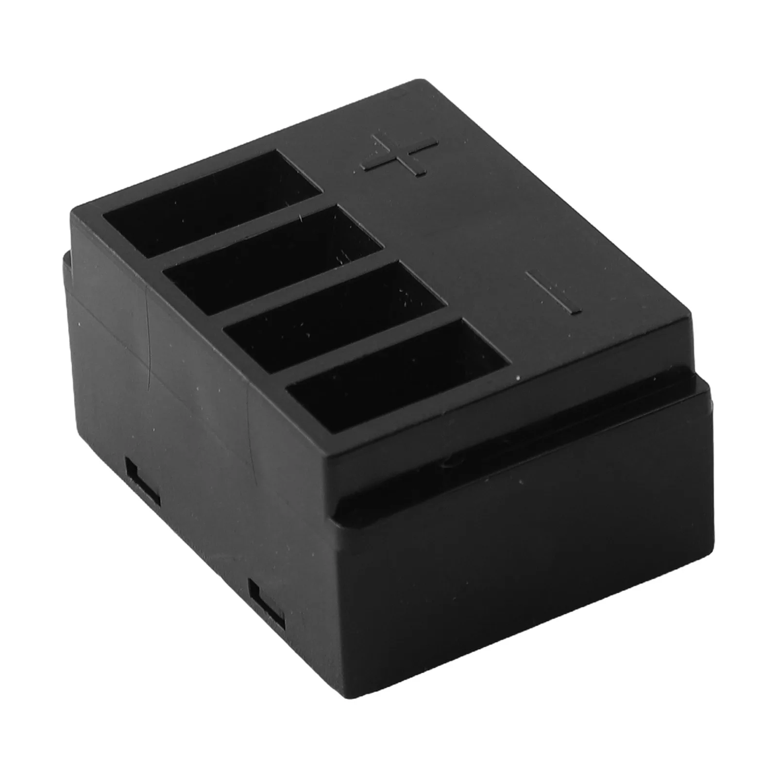 Base de enchufe de resorte, enchufe de caja de batería de pez plateado para mantenimiento de bicicletas eléctricas, Color negro, fácil instalación, diseño ligero