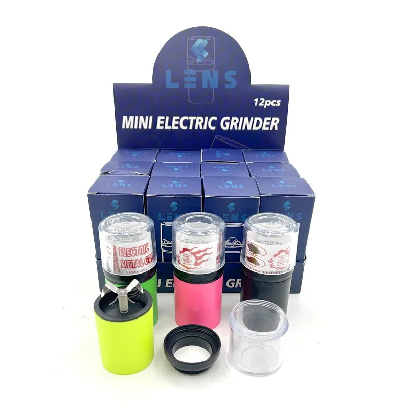 

Пластиковая электрическая шлифовальная машина для сигарет, USB-зарядка, измельчитель, аксессуары для измельчителя сигарет