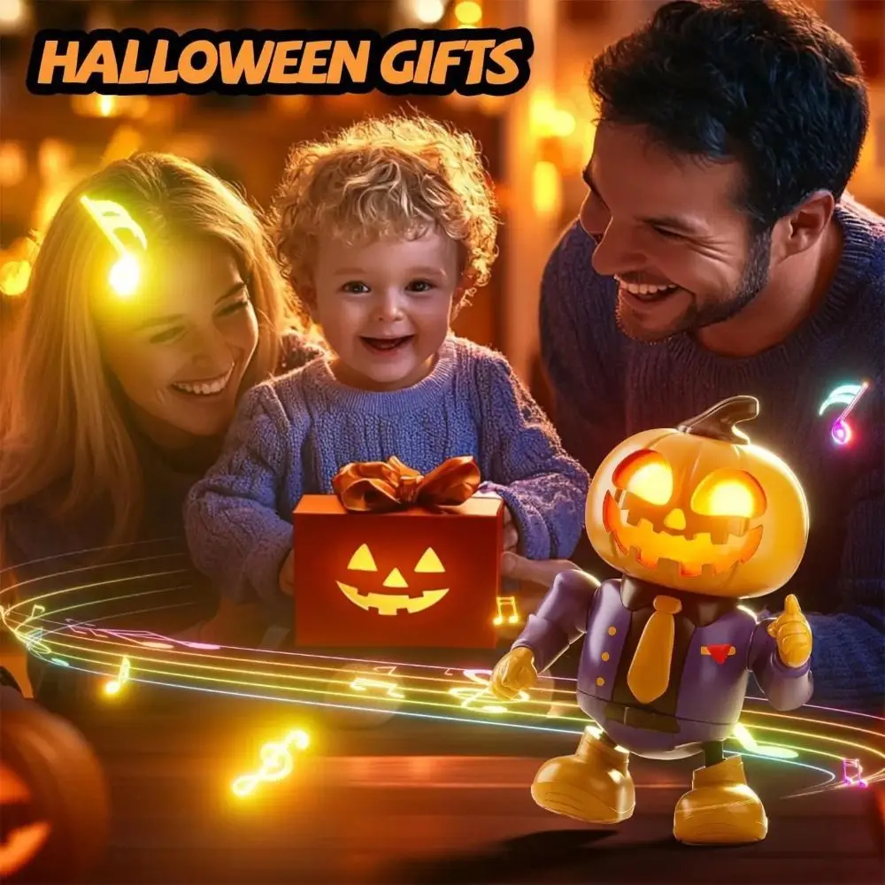 Plastic Halloween Dansende Robot Speelgoed Licht met Geluid 3D Skelet Dansen Speelgoed Ambachtelijke Decor Simulatie