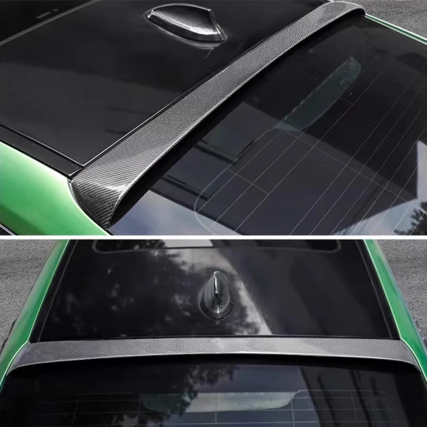 لسيارات BMW 3 Series GT F34 سبويلر سقف أسود لامع من ألياف الكربون أجنحة سبويلر ضبط السيارة طقم ملحقات التصميم 2013-2021