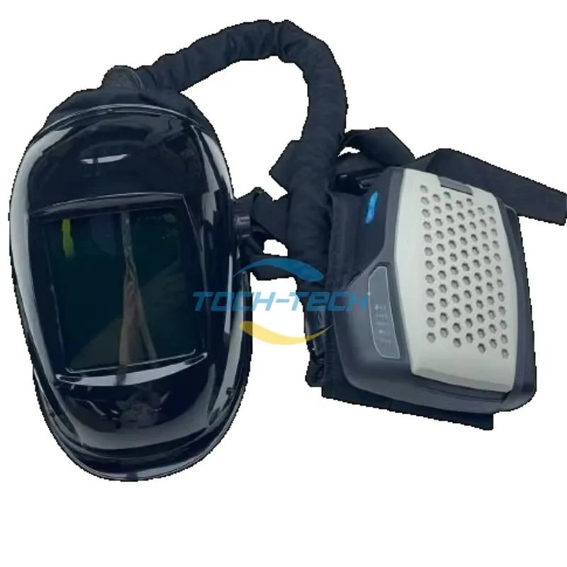 

Industrial OD8+ Auto Airflow Laser Welding Helmet Protection With Built in Dust Extraction for Maximum Protection
