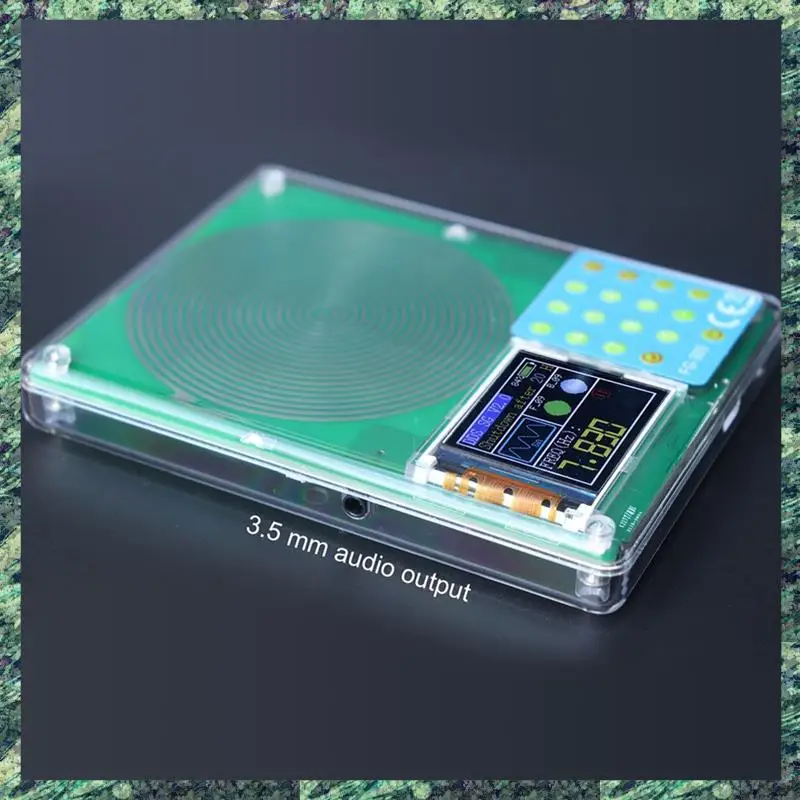 SCLS Function Signal Generator 0.001Hz-200Khz Signal Generator 1.8-Inch TFT Display Sine+Square+Triangle+Sawtooth Waveform